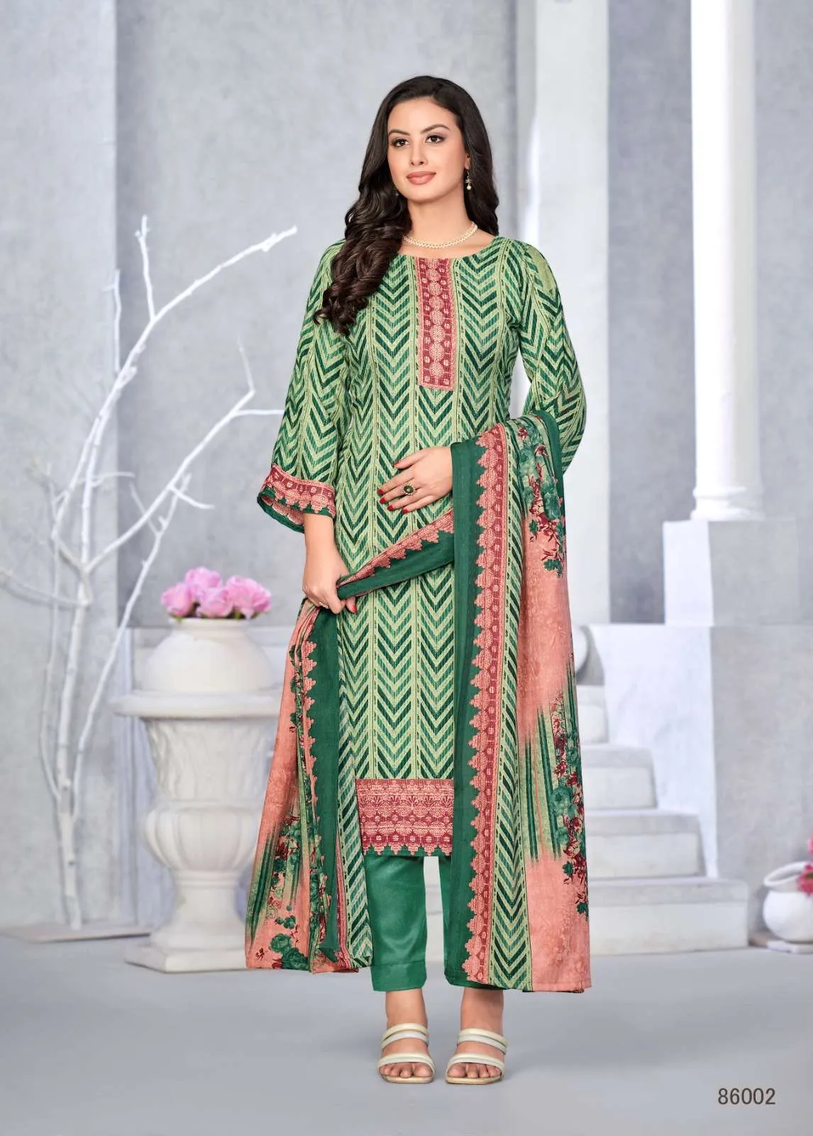 Skt Suits Woolen Queen 86001-86008 Festivewear Designer Salwar Kameez (421x08)