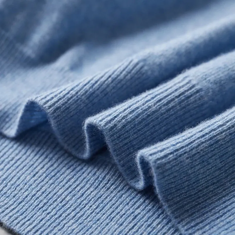 Vera | Pure Cashmere Knitted Polo Collar T-Shirt