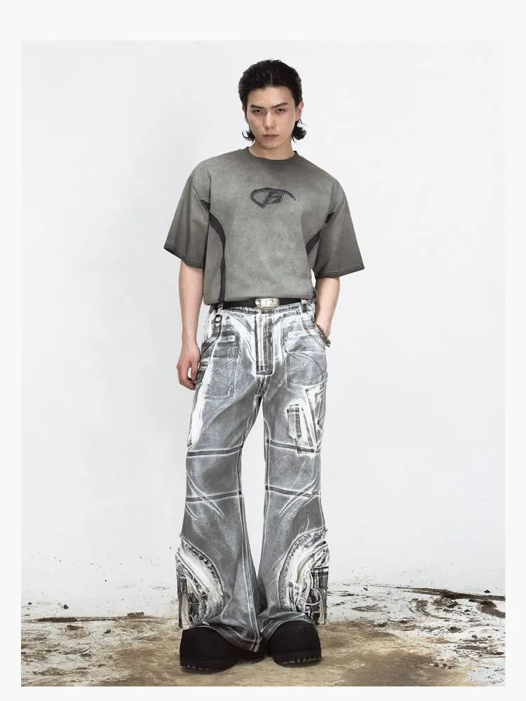 Washed loose straight casual pants【s0000009211】