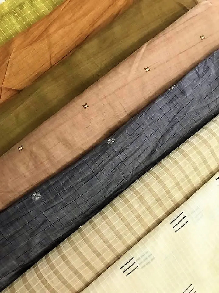 Yellow Tussar Silk