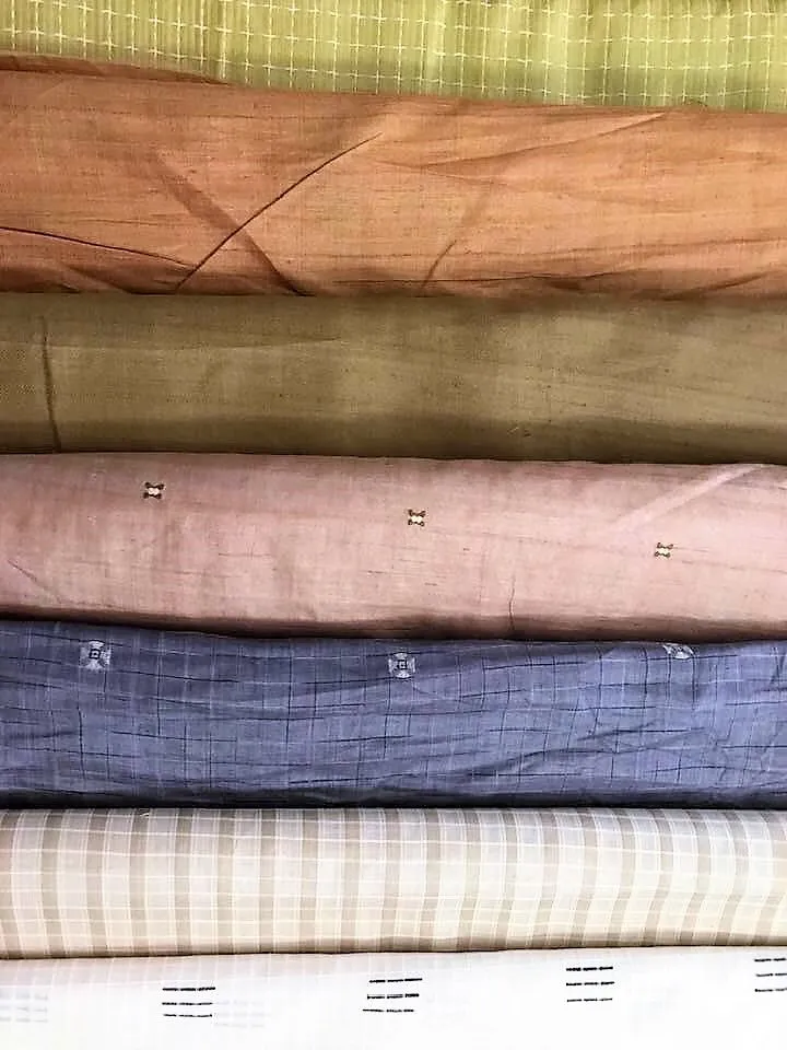 Yellow Tussar Silk